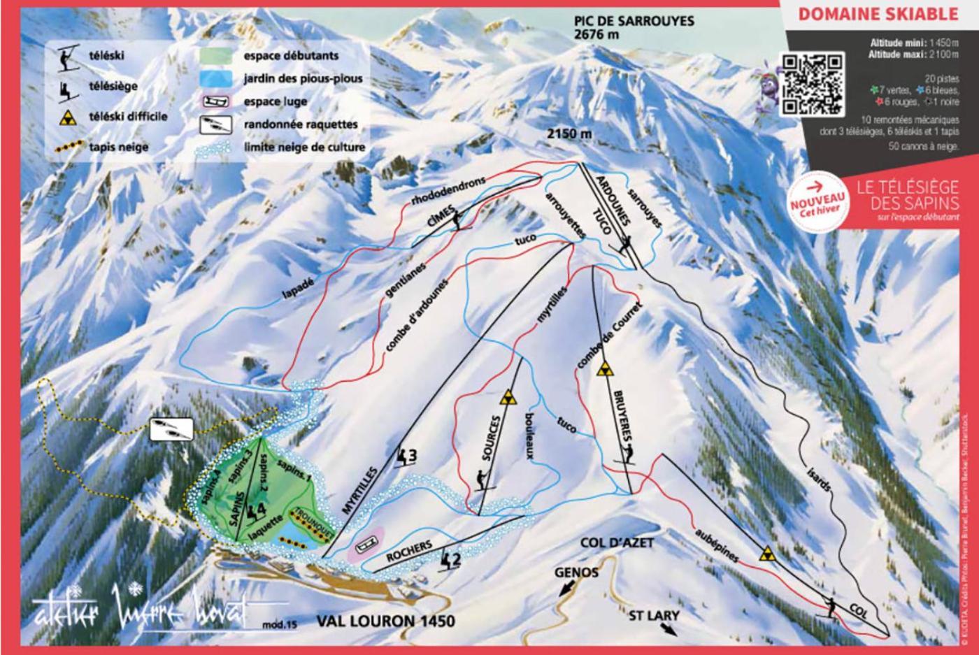Апартаменти Les Gourgs Blancs - 80M Des Pistes - 6 Personnes Genos Екстер'єр фото